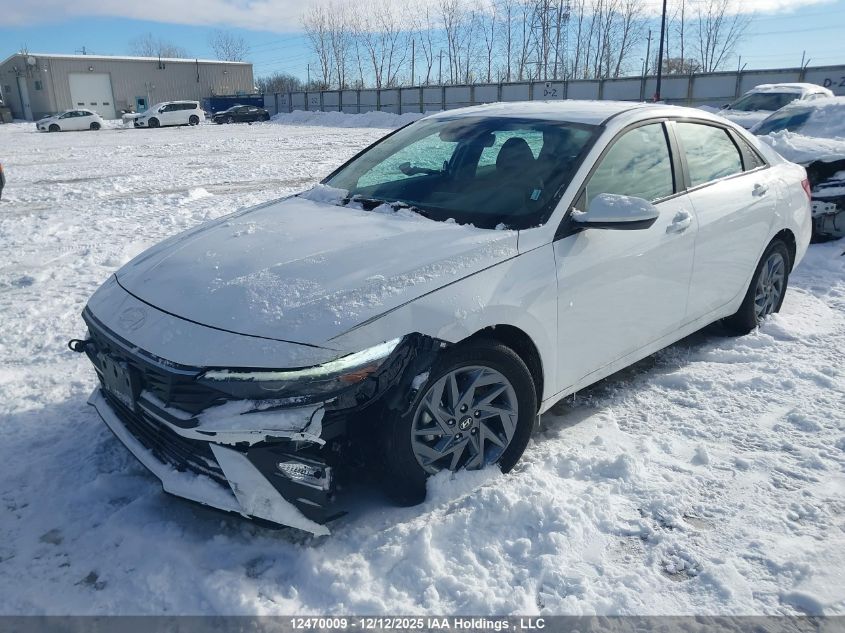 2025 Hyundai Elantra Sel Sport VIN: KMHLM4DG9SU993084 Lot: 12470009