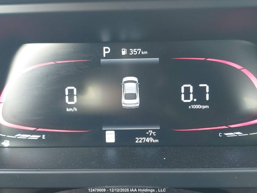 2025 Hyundai Elantra Sel Sport VIN: KMHLM4DG9SU993084 Lot: 12470009