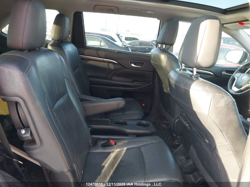 2015 Toyota Highlander Limited/Ltd Platinum VIN: 5TDDKRFH0FS084498 Lot: 12470010