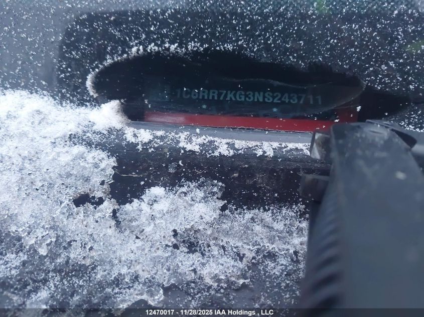 2022 Ram 1500 Classic Tradesman VIN: 1C6RR7KG3NS243711 Lot: 12470017