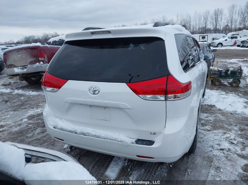2012 Toyota Sienna VIN: 5TDKK3DC5CS242762 Lot: 12470031