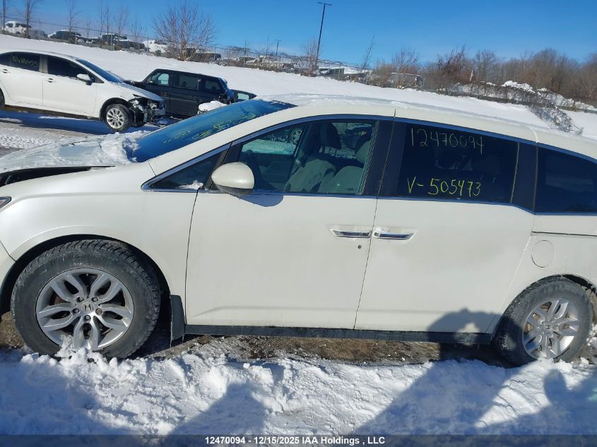 2014 Honda Odyssey VIN: 5FNRL5H48EB505473 Lot: 12470094