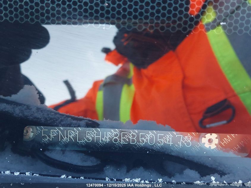 2014 Honda Odyssey VIN: 5FNRL5H48EB505473 Lot: 12470094