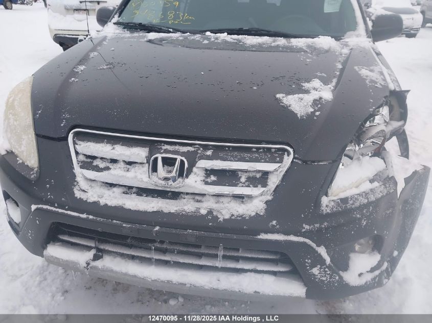 2006 Honda Cr-V Lx VIN: JHLRD78546C800959 Lot: 12470095