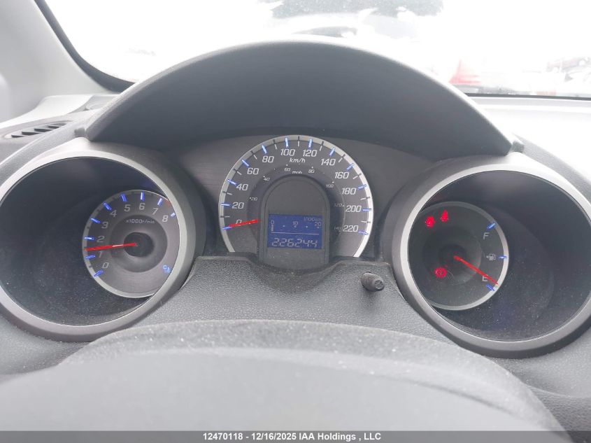 2010 Honda Fit Lx VIN: JHMGE8G53AC805411 Lot: 12470118