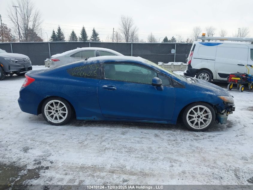 2012 Honda Civic Lx VIN: 2HGFG3A5XCH004205 Lot: 12470124