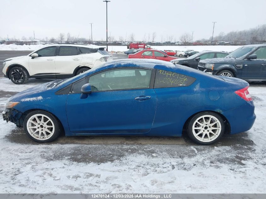 2012 Honda Civic Lx VIN: 2HGFG3A5XCH004205 Lot: 12470124