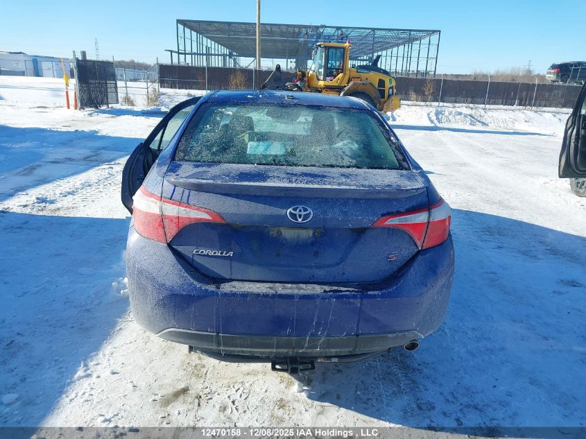 2016 Toyota Corolla S VIN: 2T1BURHE8GC653628 Lot: 12470158