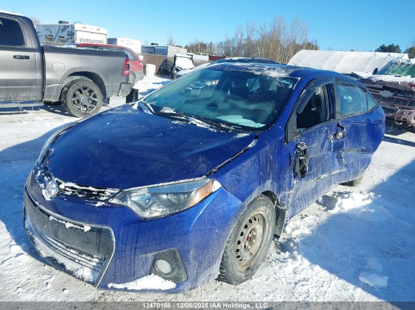 2016 Toyota Corolla S VIN: 2T1BURHE8GC653628 Lot: 12470158