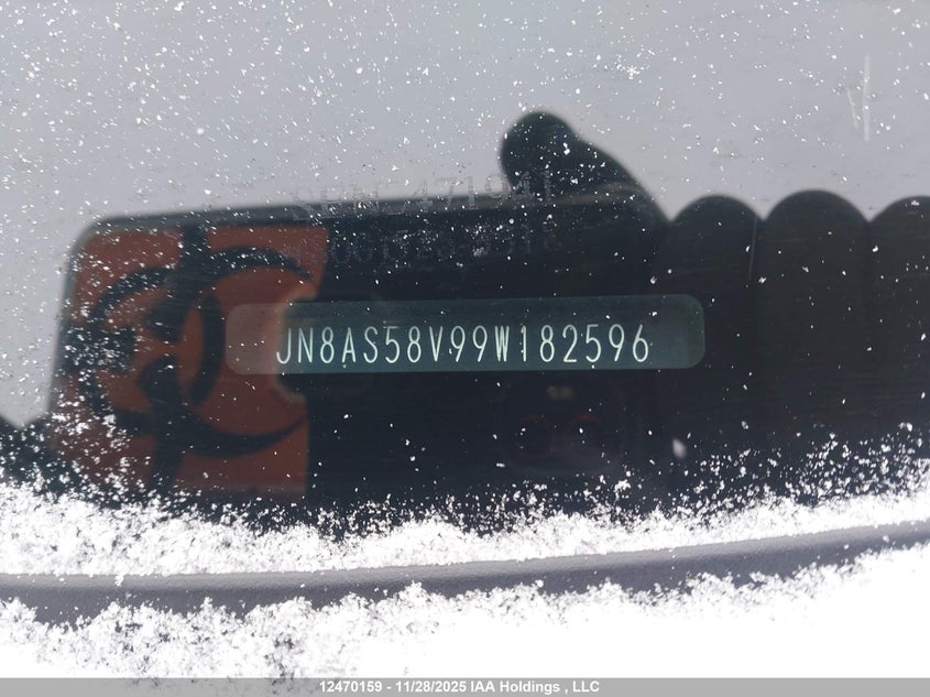 JN8AS58V99W182596 2009 NISSAN ROGUE photo no. 20