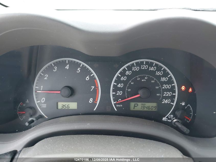 2010 Toyota Corolla S/Le/Xle VIN: 2T1BU4EE3AC244578 Lot: 12470186