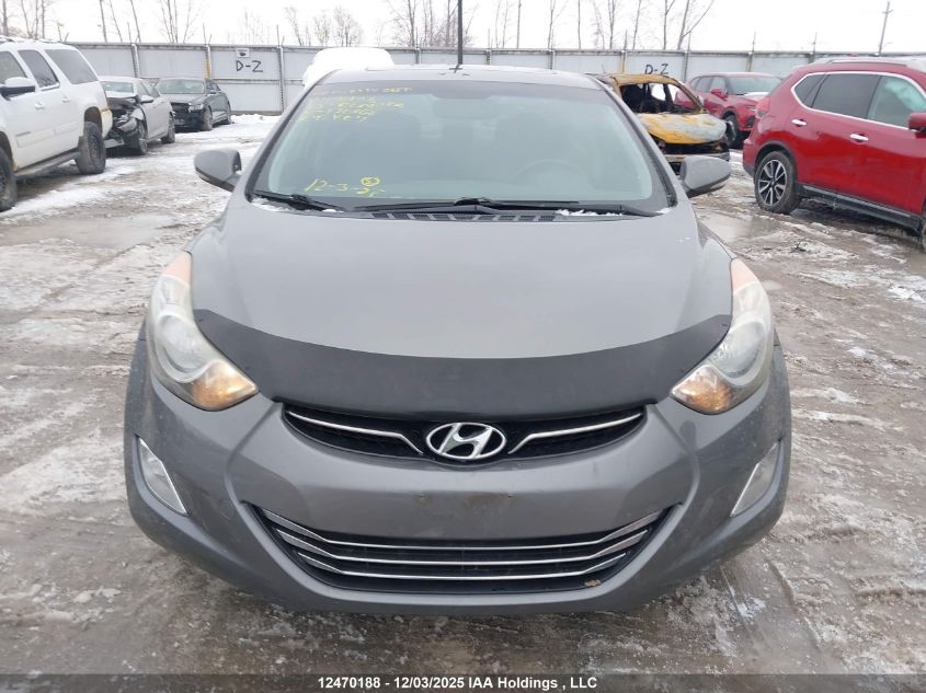 2012 Hyundai Elantra Limited VIN: 5NPDH4AE4CH136960 Lot: 12470188