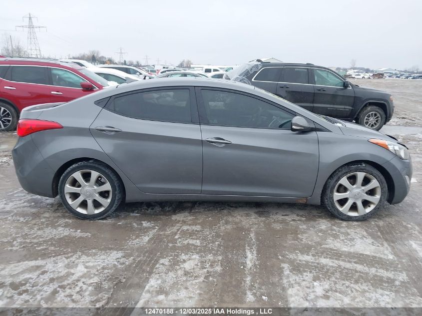 2012 Hyundai Elantra Limited VIN: 5NPDH4AE4CH136960 Lot: 12470188