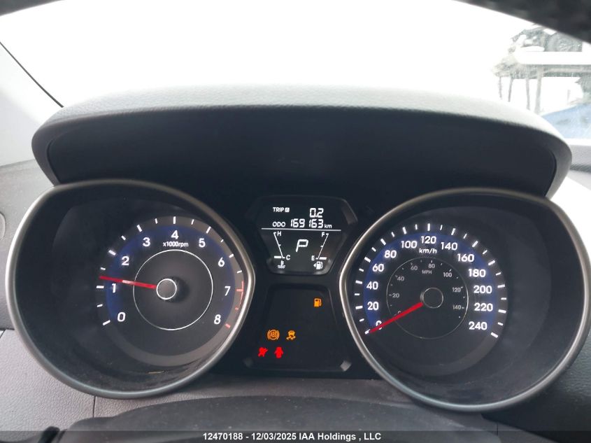 2012 Hyundai Elantra Limited VIN: 5NPDH4AE4CH136960 Lot: 12470188