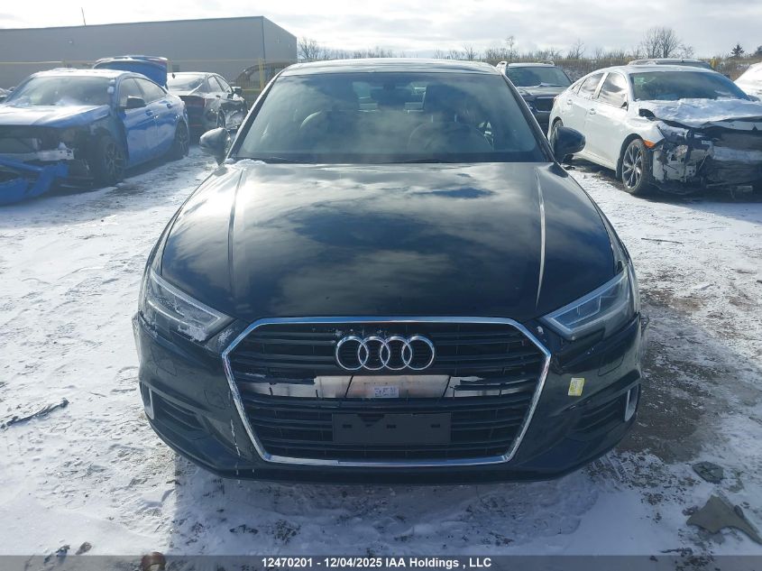 2019 Audi A3 45 Progressiv VIN: WAUEEGFF6K1024308 Lot: 12470201