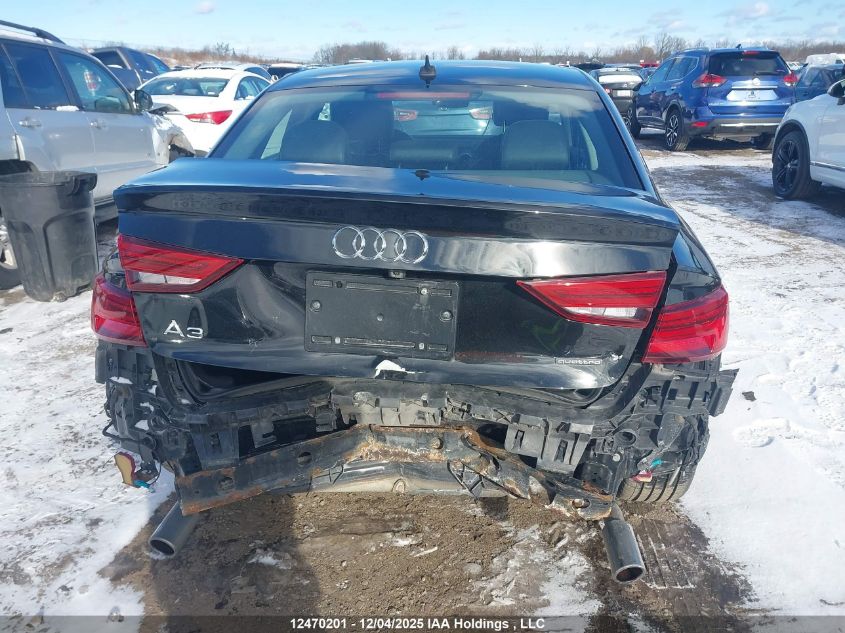 2019 Audi A3 45 Progressiv VIN: WAUEEGFF6K1024308 Lot: 12470201