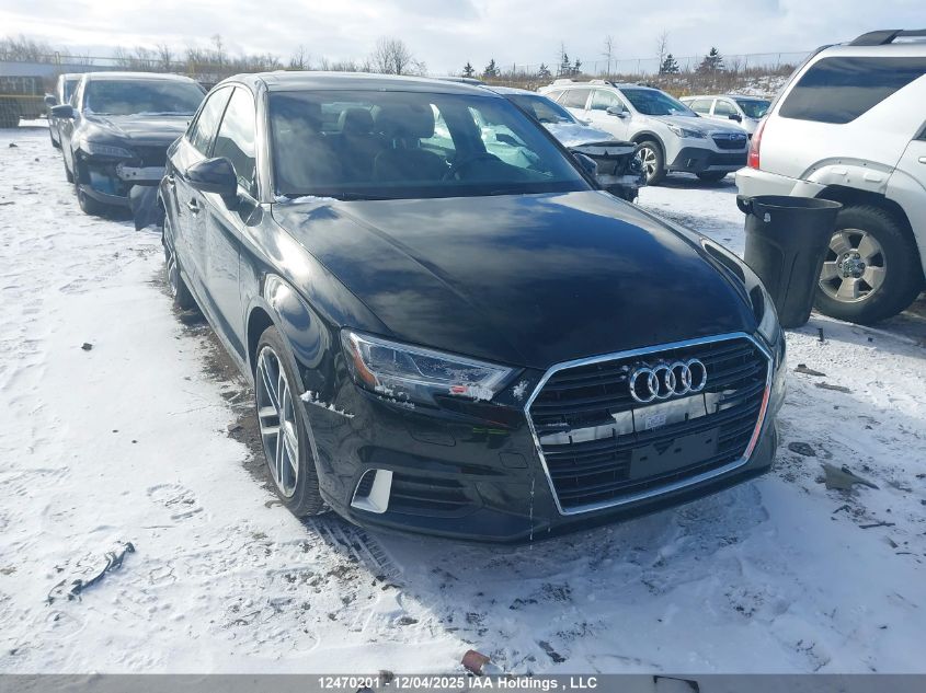 2019 Audi A3 45 Progressiv VIN: WAUEEGFF6K1024308 Lot: 12470201