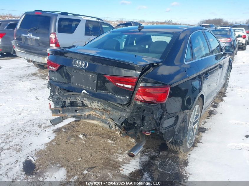2019 Audi A3 45 Progressiv VIN: WAUEEGFF6K1024308 Lot: 12470201