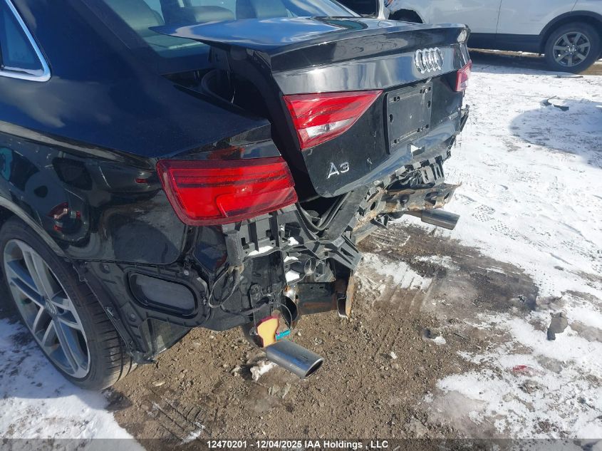 2019 Audi A3 45 Progressiv VIN: WAUEEGFF6K1024308 Lot: 12470201