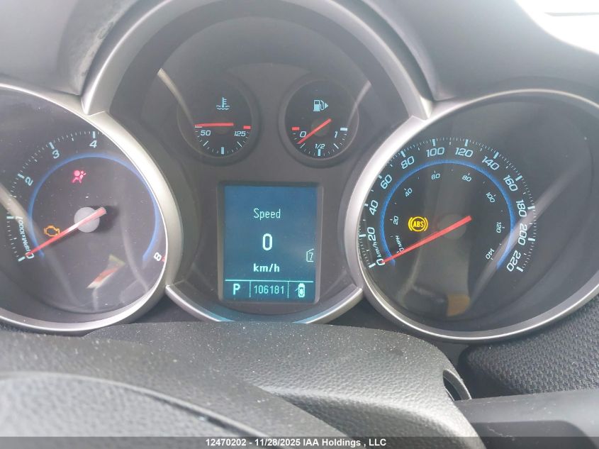 2011 Chevrolet Cruze Lt VIN: 1G1PG5S9XB7279723 Lot: 12470202