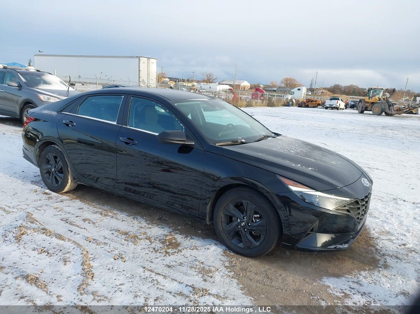 KMHLM4AG3PU507235 2023 Hyundai Elantra Preferred Ivt auction photo 1