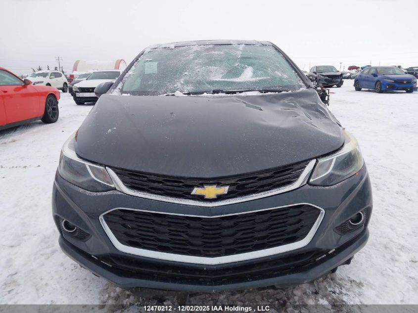 2018 Chevrolet Cruze Lt VIN: 1G1BH5SE4J7166336 Lot: 12470212