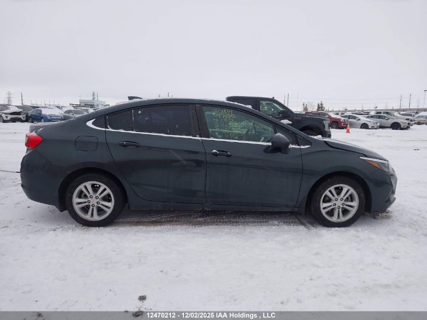 2018 Chevrolet Cruze Lt VIN: 1G1BH5SE4J7166336 Lot: 12470212