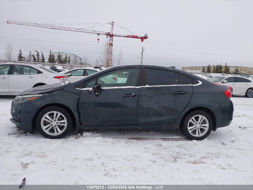 2018 Chevrolet Cruze Lt VIN: 1G1BH5SE4J7166336 Lot: 12470212