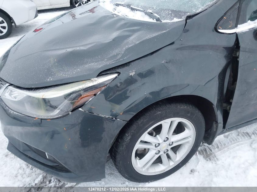 2018 Chevrolet Cruze Lt VIN: 1G1BH5SE4J7166336 Lot: 12470212