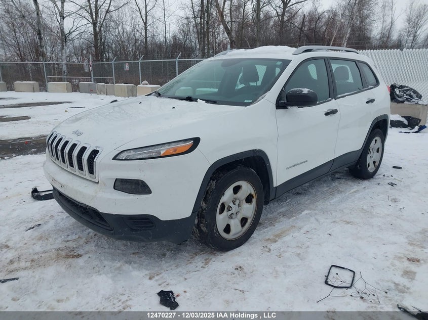 1C4PJLAS6GW350897 2016 JEEP CHEROKEE photo no. 2