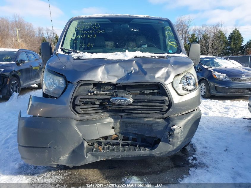 2015 Ford Transit-150 VIN: 1FTNE1ZM9FKA18903 Lot: 12470241