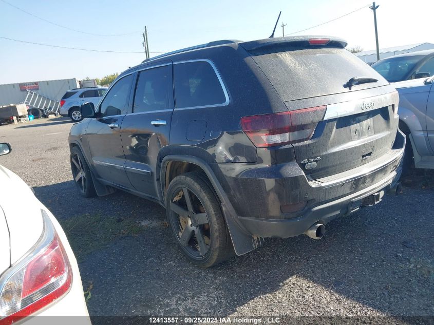 2011 Jeep Grand Cherokee Overland VIN: 1J4RR6GT2BC631358 Lot: 12413557X