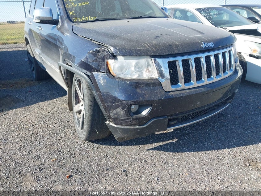 2011 Jeep Grand Cherokee Overland VIN: 1J4RR6GT2BC631358 Lot: 12413557X