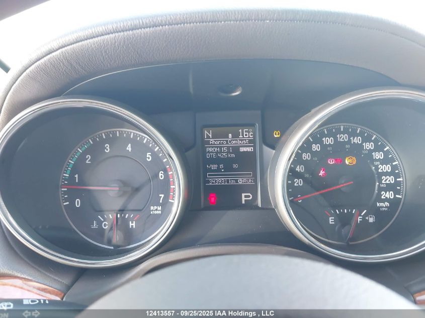 2011 Jeep Grand Cherokee Overland VIN: 1J4RR6GT2BC631358 Lot: 12413557X