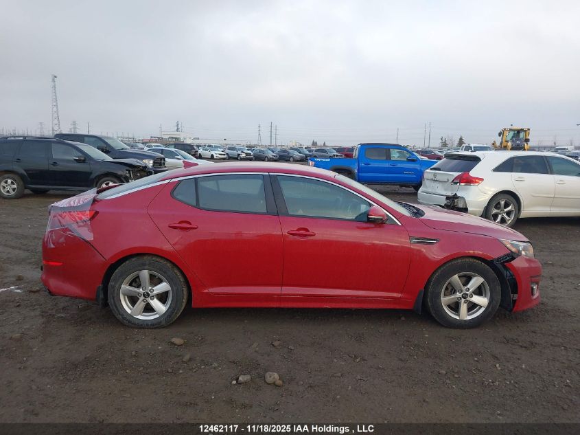 2015 Kia Optima Lx/Lx Winter Edition VIN: KNAGM4A7XF5539322 Lot: 12462117X