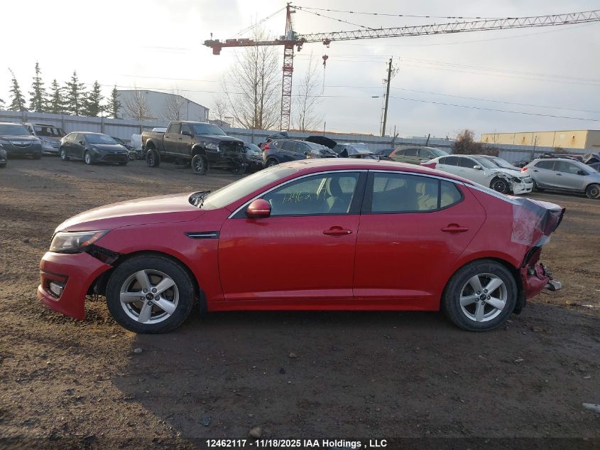 2015 Kia Optima Lx/Lx Winter Edition VIN: KNAGM4A7XF5539322 Lot: 12462117X