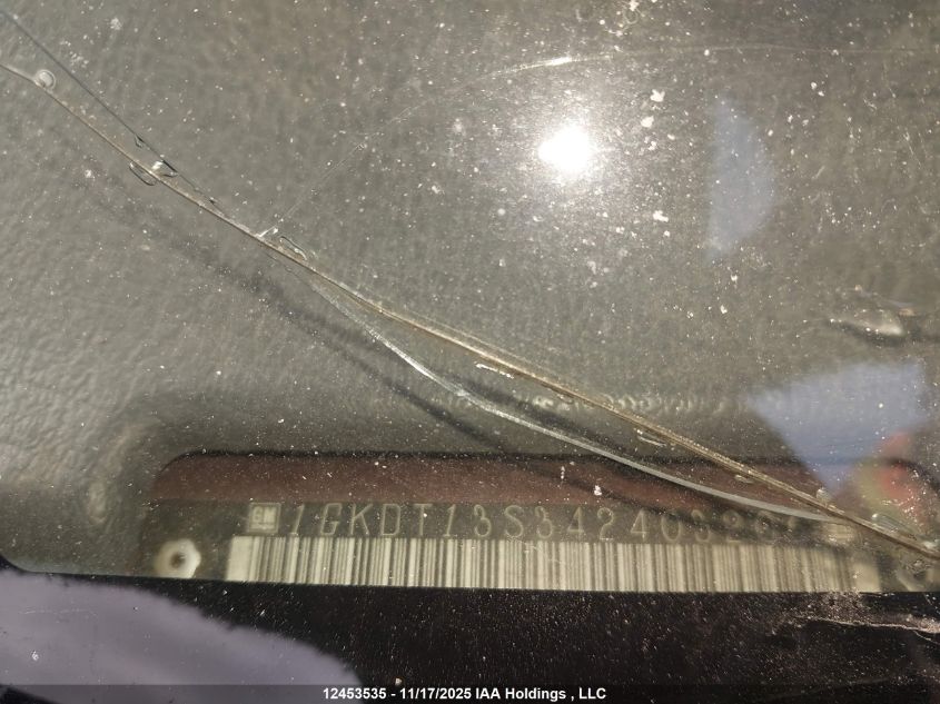 2004 GMC Envoy Sle/Slt VIN: 1GKDT13S342403206 Lot: 12453535X