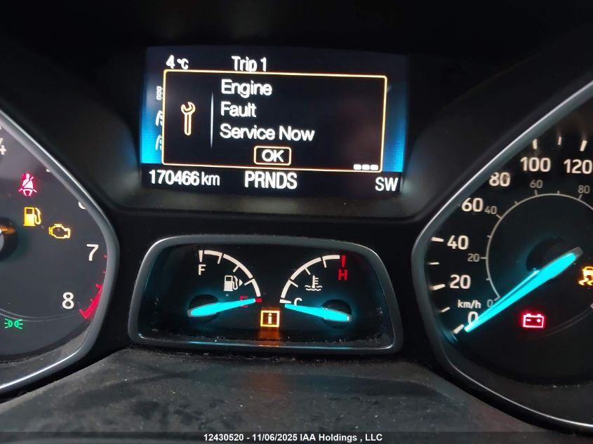 2017 Ford Escape Se VIN: 1FMCU9G90HUD69600 Lot: 12430520X