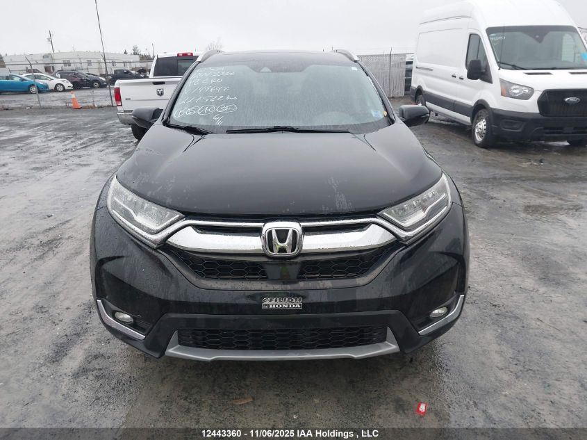2018 Honda Cr-V Touring VIN: 2HKRW2H92JH149647 Lot: 12443360X