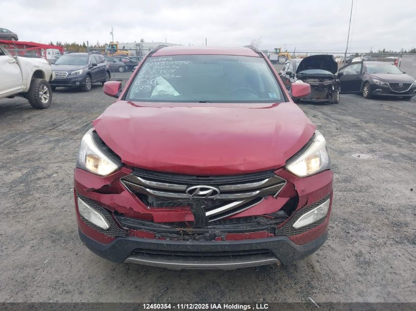 2016 Hyundai Santa Fe Sport 2.4 Base VIN: 5XYZT3LB0GG359818 Lot: 12450354X
