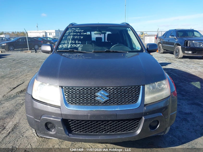 2012 Suzuki Grand Vitara Jx/Urban VIN: JS3TD0D2XC4100828 Lot: 12451409X