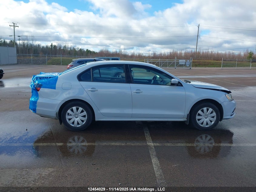 2017 Volkswagen Jetta 1.4 Tsi Trendline+ VIN: 3VW2B7AJ5HM229654 Lot: 12454029X