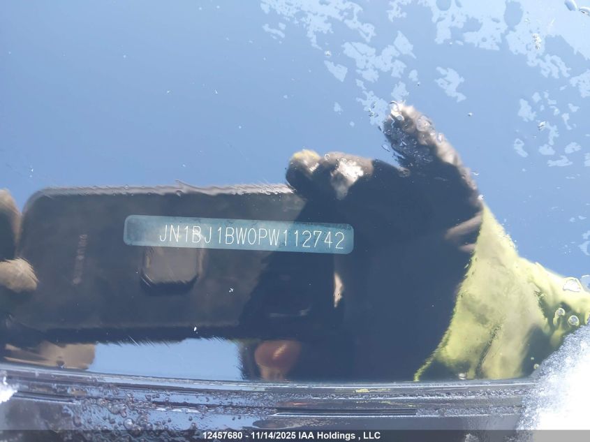 2023 Nissan Qashqai Sl/Sv VIN: JN1BJ1BW0PW112742 Lot: 12457680X