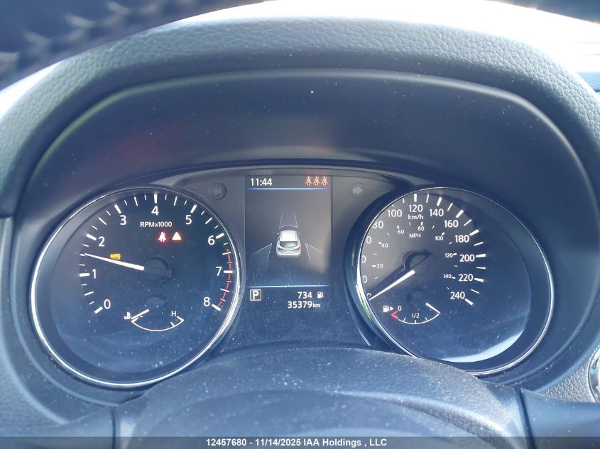 2023 Nissan Qashqai Sl/Sv VIN: JN1BJ1BW0PW112742 Lot: 12457680X