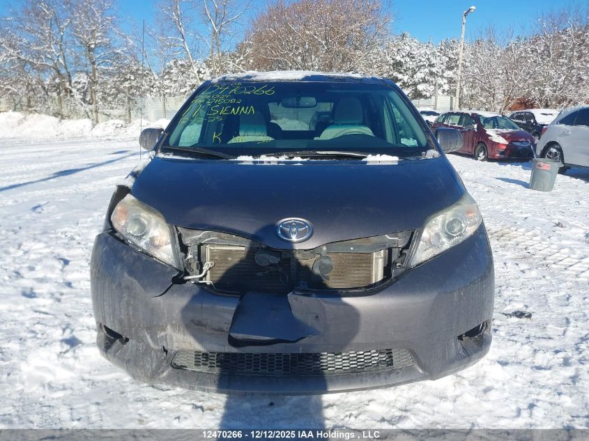 2011 Toyota Sienna Le VIN: 5TDKK3DC9BS061324 Lot: 12470266