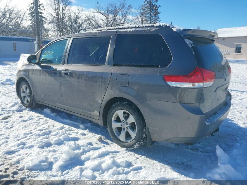 2011 Toyota Sienna Le VIN: 5TDKK3DC9BS061324 Lot: 12470266