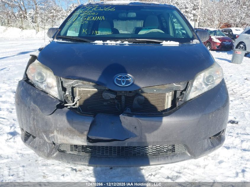 2011 Toyota Sienna Le VIN: 5TDKK3DC9BS061324 Lot: 12470266