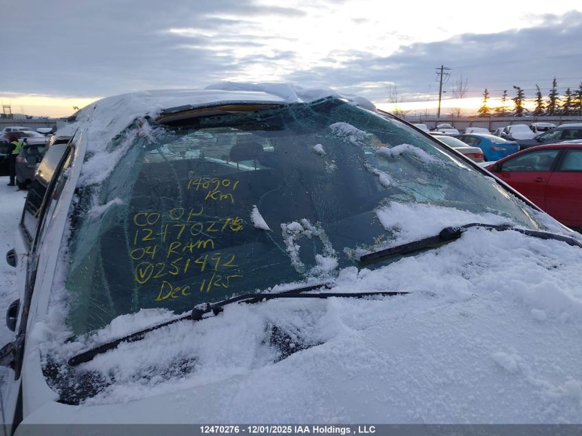 2004 Dodge Ram 1500 St VIN: 1D7HU18N24J251492 Lot: 12470276