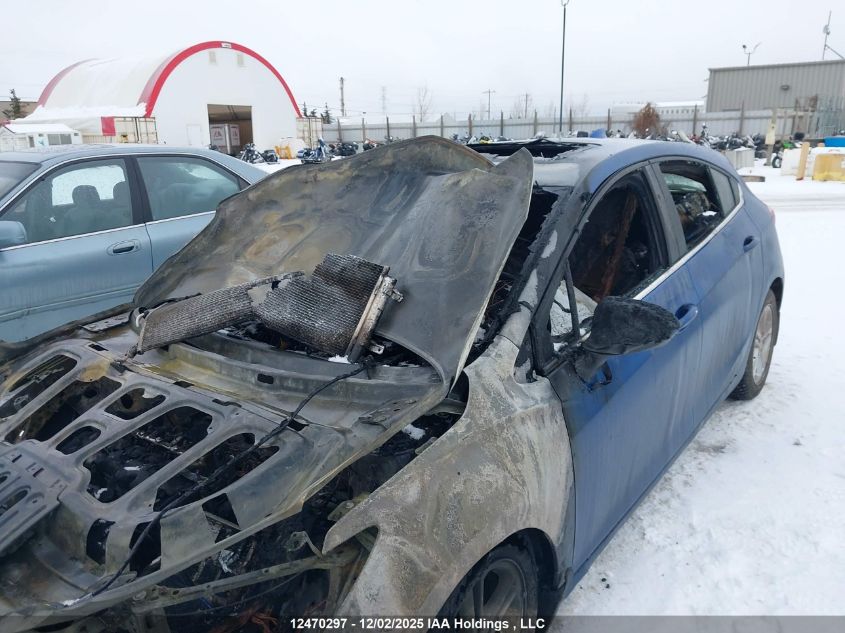 2017 Chevrolet Cruze Lt Auto VIN: 3G1BE6SM0HS554942 Lot: 12470297