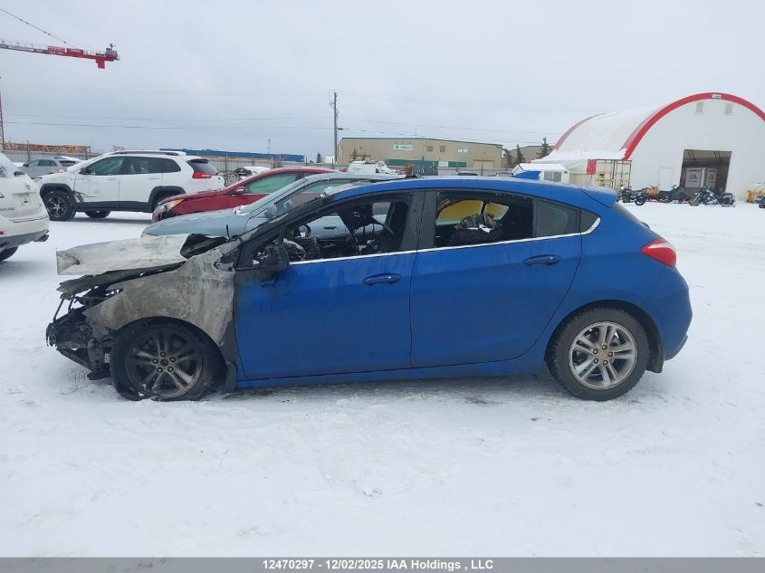 2017 Chevrolet Cruze Lt Auto VIN: 3G1BE6SM0HS554942 Lot: 12470297